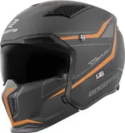 Bogotto Radic WN-ST 22.06 Helmet, black-orange, Size XS for Men Black Orange