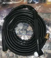 17FV Series - 150 Amp - Air Cooled - Flexible Head TIG Torch with Valve - 12.5ft
