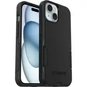 OtterBox Commuter Apple iPhone 16e/ iPhone 15 / iPhone 14 / iPhone 13 (6.1') Case Black - (77-92605), DROP+ 3X Military Standard, 7 Years Warranty 77-92605