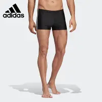 在飛比找Yahoo!奇摩拍賣優惠-【100%正品】Adidas/愛迪達男子夏季款泳裝平角運動游