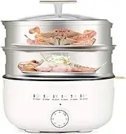 Soup Pot Electric Steamer Electric Cooker Multi-Function Electric Cooker Electric Chafing Dish Stainless Steel
