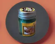 15 g. Body Massage Balm smell of Lemon Grass Thai Herbal Spa Pain Relief Aroma