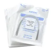 Dental Orthodontic Forma Natural Super Elástico Niti Alambres de Arco 16*16 Supe