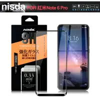 在飛比找PChome24h購物優惠-NISDA for 紅米Note 6 Pro 完美滿版玻璃保