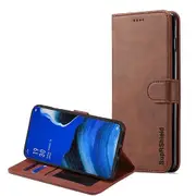 For Oppo Reno2 Z Case, SupRShield Wallet Leather Flip Magnetic Stand Case Cover (Coffee)