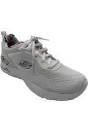 Skechers Vegan Washable Lace-Up Sneakers Air Dynamight White Multi
