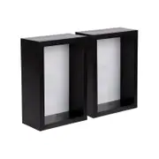 Nicola Spring 3D Deep Box Photo Frames - 4 x 6" - Pack of 2