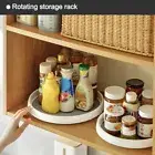 Round Shelf Storage Turntable Spice Rack Condiment Storage Racks Kitchen