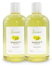 GRAPESEED OIL 100% PURE NATURAL CARRIER COLD PRESSED 4 OZ TO 1 GALLON