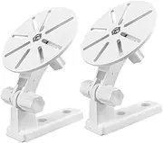 Angoily 2pcs Camera Bracket Wall Mount Bracket for Camera Security Camera Wall Mount Security Camera Mount Wall Mount Security Camera Holder Mount Bracket for Cameras White