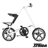 在飛比找momo購物網優惠-【STRiDA】英國 速立達16吋單速LT版碟剎折疊單車/三