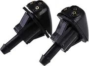 2 Pack Car Windshield Washer Wiper Water Jet Spray Nozzle Windscreen Washer Jets，for Kia for Rio 2001-2005,98630YY000