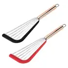 Fish Spatula Handle Frying Spatula with Silicone for Dining Room