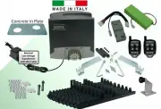 Low Voltage Electric Automatic Sliding Gate Opener DIY Kit with Backup Battery
