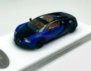 Mortal 1:64 Blue Black Veyron SS Racing Sports Model Diecast Metal Car