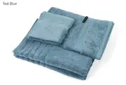 Jaspa Herington Egyptian Cotton BATH TOWELS – ACCESSORY PACK - Teal Blue