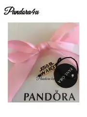 PANDORA Shine 18k Star Wars Shining 3D Logo Charm New W/Tags Pandora Charm Box