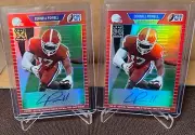 2021 Leaf Pro Set Metal (Lot 2) - Cornell Powell - Rookie Auto RC Red /100
