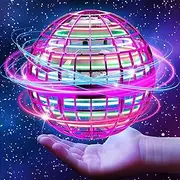 Flying Orbit Toy, Boomerang Toy, Hand Controlled Floating Ball Toy, Flying Fidget Spinner with Magic Lights, Girls and Teens 6-10 Years Old Outdoor Toy