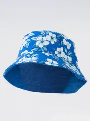 School Blue Hawaiian Bucket Hat