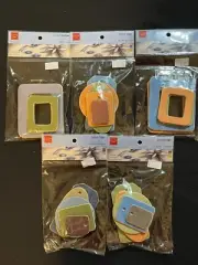 CHATTER BOX WOOD FRAMES AND TAGS - ASSORTED