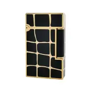 S.T. DP Ligne2 Lattice Lighters Gas Refill Ping Sound for Smoking Cigarette