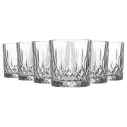 6x LAV Clear 330ml Odin Whisky Glasses Whiskey Tumbler Glassware Gift Set