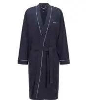 NWT Hugo Boss Men's Kimono Medium light Navy Robe S