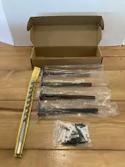 8-Inch Hidden Floating Shelf Brackets Support For Wood Shelves (With Drill Bit)