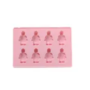 3Pcs Creative Cartoon Robot Cake Decoration Molds For Boys Baking Tool Chocolate Gummy Jelly Silicone Mold