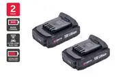 Certa PowerPlus 20V 2.0Ah Lithium Battery (2 Pack)