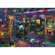 1000pc Ravensburger Forgotten Arcade Themed Family Jigsaw Puzzle Pieces Set