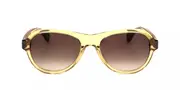 Alyson Magee CLARK 14 Men's Sunglasses Yellow Size 56