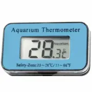 Digital Aquarium Thermometer For Fish Tank. LCD, Submersible & WaterProof