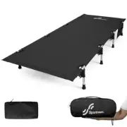 Sportneer Camping Cot, Folding Cots Lever Lock Portable Lightweight Sleeping Cam