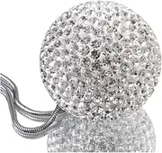 Car Interior Rearview Mirror Diamond Crystal Ball Pendant Pendant Mini Accessory
