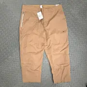 Nike Sneaker Pants Size 38 Mens Cropped Archeo Brown Taper Leg Length