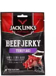 Jack Link’S Beef Jerky Teriyaki High Protein Meat Snack Dried Halal Beef 1X70Gr