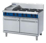 Blue Seal Evolution Series G528C - 1200mm Gas Range Double Static Oven