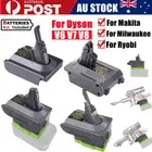 Replacement for Makita Milwaukee Ryobi to Dyson V6 V7 V8 18V Battery Adapter AU