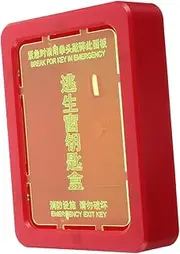 KOMBIUDA Emergency Door Key Lock Box Wall Mounted Security Storage for Keys Room Cards and Hazardous Items Weather Resistant Design with High Security Lock Mechanism for Home