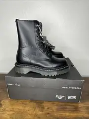 UNISSUED NINE INCH NAILS X DR MARTENS SZ US 6/7 FAN EXCLUSIVE BOOTS 1490 NIN Doc