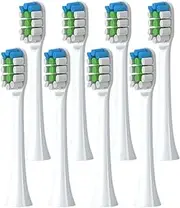 Replacement Toothbrush Head, Compatible For Lebooo LBT-203552A，LBT-203554A，LBT-203532AA, LBT203552B, LBT-203557A Electric Toothbrush(8 pcs)