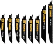 DEWALT - DWA4101 Reciprocating Saw Blade Set, Wood/Metal Cutting, 8-Pack