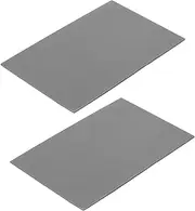 uxcell 2 Pack Thermal Pad 4.0W/m.K Insulated Heat Resistant High Temperature Resistant Silicone Cooling Pads 150x100x1mm for Laptop Computer Radiator, Grey