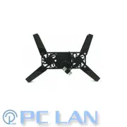Slim Portable Foldable Folding Mini Notebook Laptop Dual Cooler Stand 2 Fan Pad