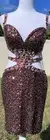 Jasz Couture purple rainbow encrusted crystals short prom elegant formal dress 4