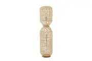 Harlyn Rattan Floor Light Lamp Natural Large
