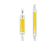 2PCS Mini R7S COB LED Bulb 118MM 20W+78mm 10W Dimmable Glass Tube AC Replacement Halogen Flood Light - Cool White