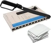Paper Cutter Trimmer | Portable Manual Small Straight Paper Trimmer - Ergonomic Handle Paper Cutting Tool for Leather, Metal Sheets, Non-Woven Fabrics, Photos, and Cards